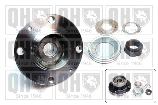 Kit de roulements de roue QUINTON HAZELL QWB1219