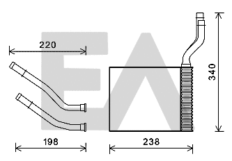 Système de chauffage EACLIMA 45C22024