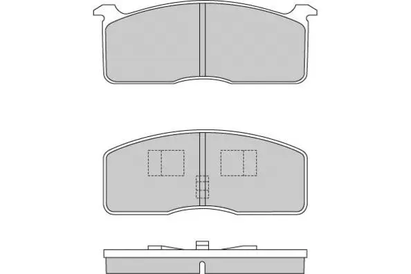 Kit de plaquettes de frein, frein à disque E.T.F. 12-0239