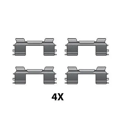 Kit d'accessoires, plaquette de frein à disque RAICAM 12079455