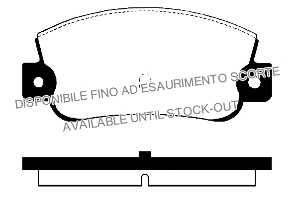 Kit de plaquettes de frein, frein à disque RAICAM RA.0255.0