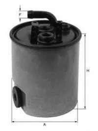 Filtre à carburant UNIFLUX FILTERS XN105