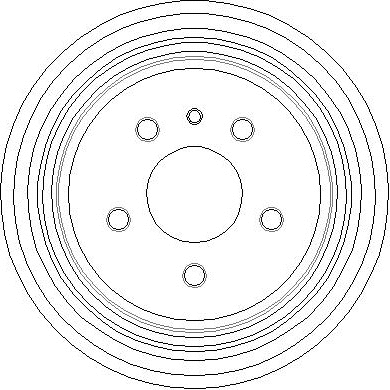 Tambour de frein National NDR315