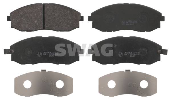 Kit de plaquettes de frein, frein à disque SWAG 90 91 6680
