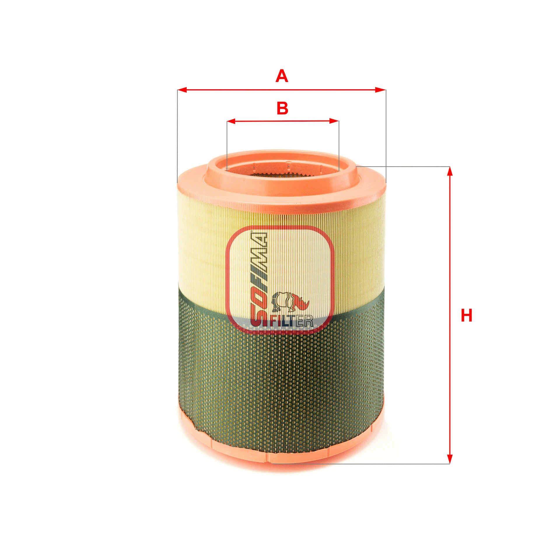 Filtre à air SOFIMA S 7A03 A
