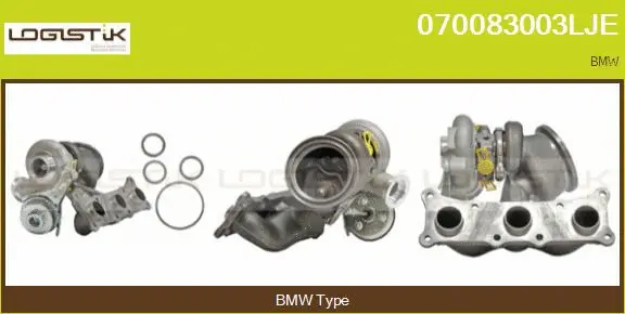 Turbocompresseur, suralimentation LGK 070083003LJE
