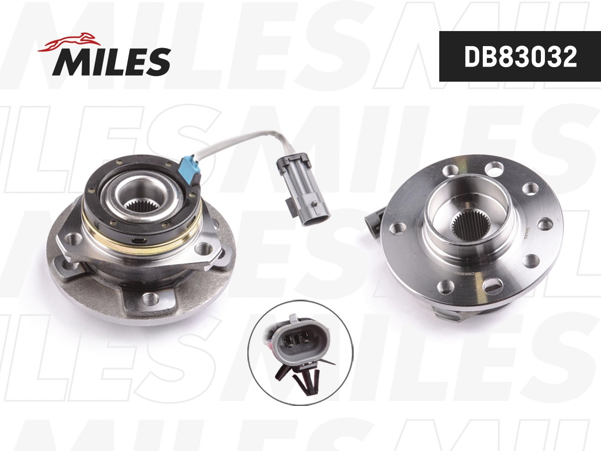 Kit de roulements de roue MILES DB83032