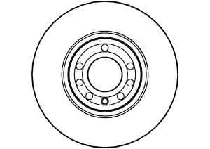Disque de frein ABTEX BD1053V