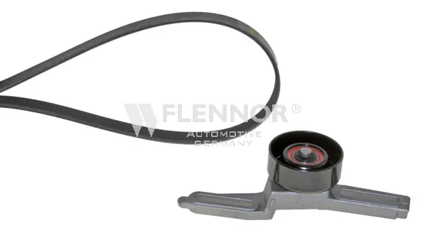 Jeu de courroies trapézoïdales à nervures FLENNOR F905PK1255