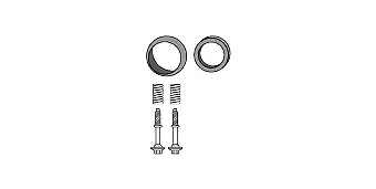 Kit d'assemblage, catalyseur HJS 82 43 8162