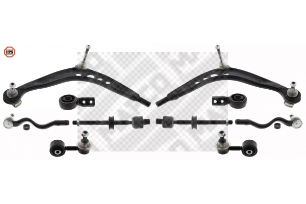 Jeu de bras, suspension de roue MAPCO 53670/1HPS