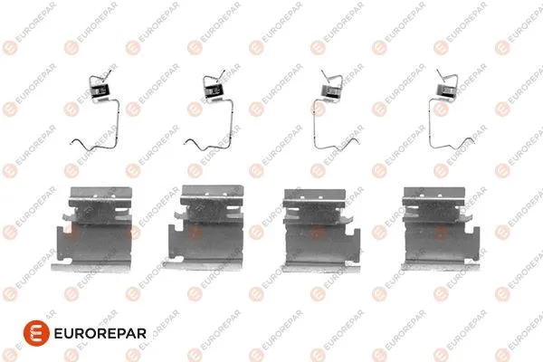 Kit d'accessoires, plaquette de frein à disque EUROREPAR 1682480280