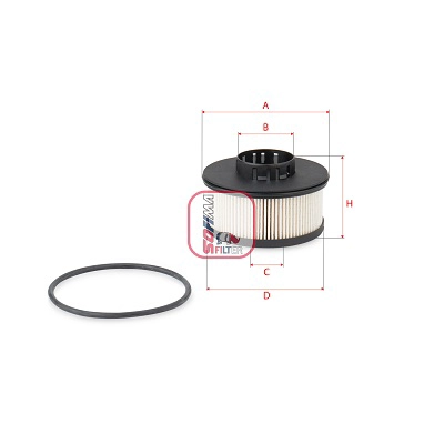 Filtre à carburant SOFIMA S 6201 NE