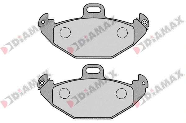 Kit de plaquettes de frein, frein à disque DIAMAX N09052