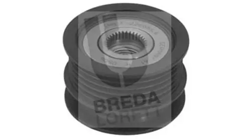 Poulie roue libre, alternateur BREDA LORETT RLA3158