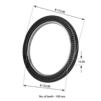 Anneau de palpeur, ABS Automotive RYME 17612