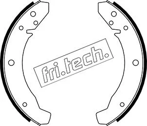 Jeu de mâchoires de frein fri.tech. 1124.250
