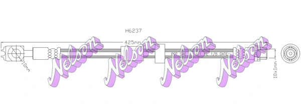 Flexible de frein KAWE H6237