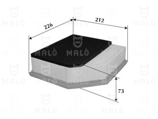 Filtre à air AKRON-MALÒ 1500498