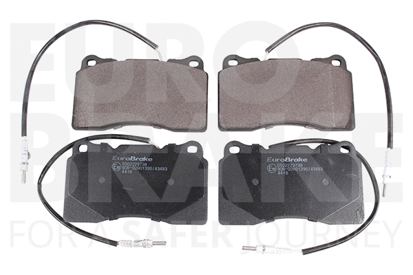 Kit de plaquettes de frein, frein à disque EUROBRAKE 5502223738