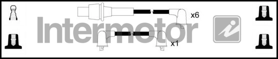 Kit de câbles d'allumage INTERMOTOR 83063