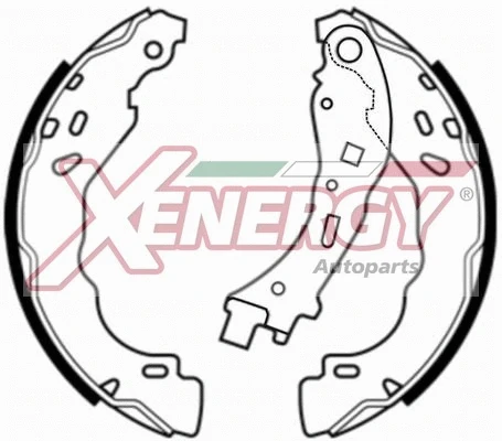 Jeu de mâchoires de frein AP XENERGY X50720