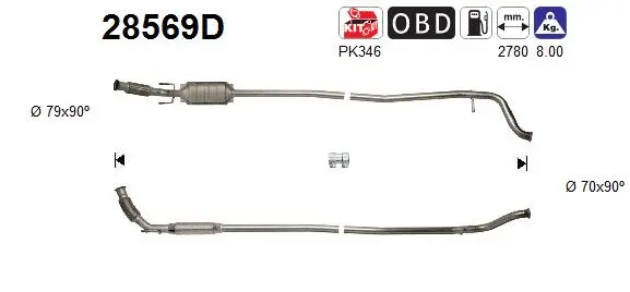 Catalyseur AS 28569D