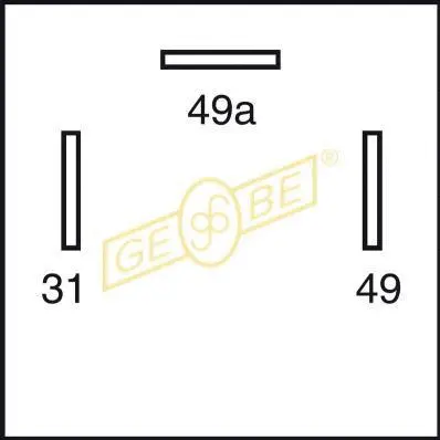 Débitmètre de masse d'air GEBE 9 5099 1