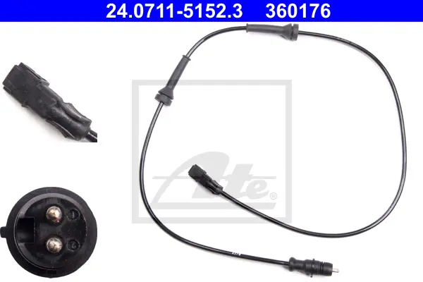 Capteur, vitesse de roue ATE-APAC 24.0711-5152.3