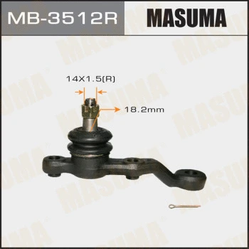 Rotule de suspension MASUMA MB-3512R