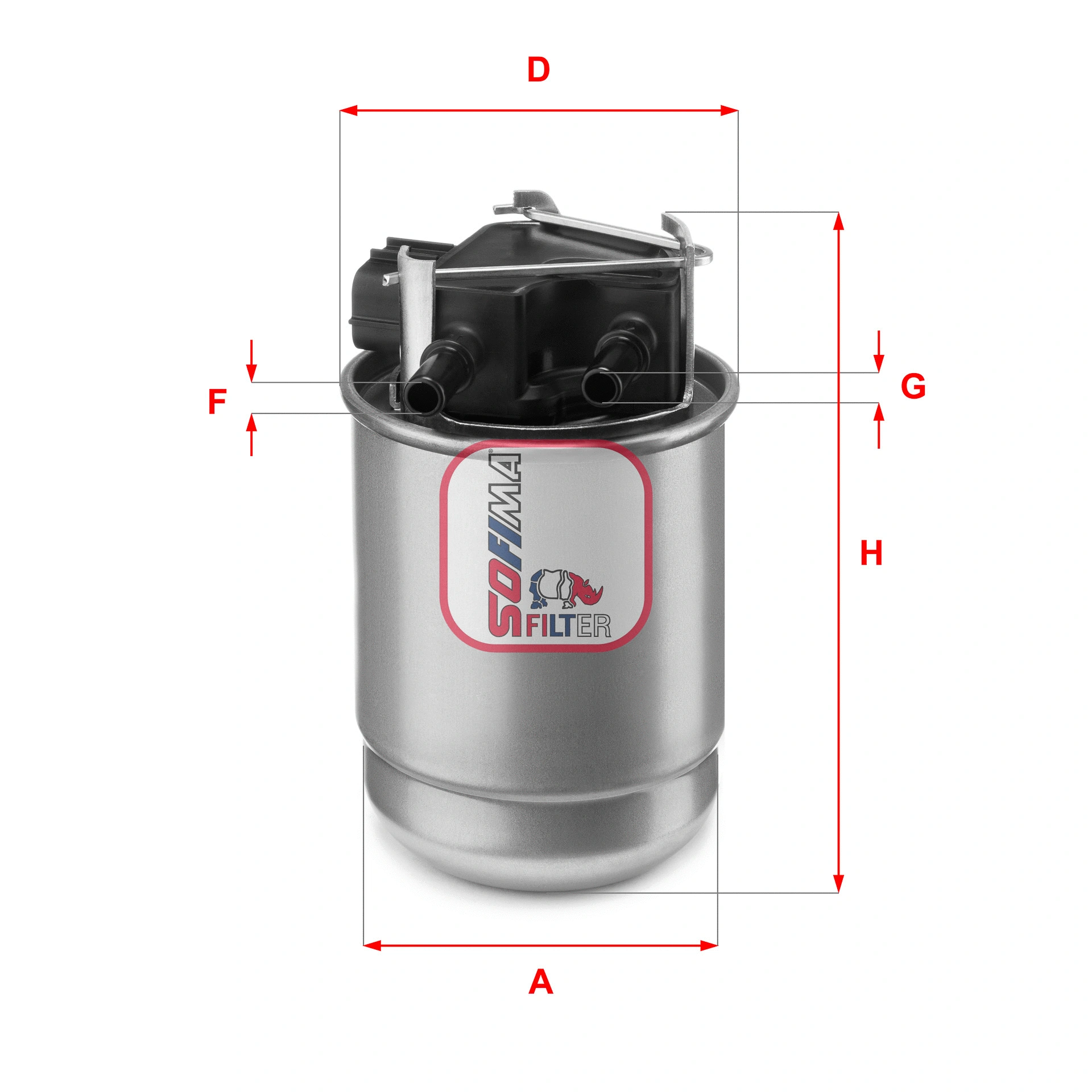 Filtre à carburant SOFIMA S 5517 GC