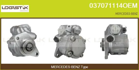 Pompe hydraulique, direction LGK 037071114OEM