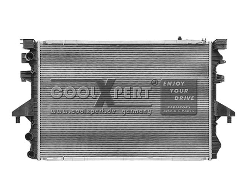 Radiateur, refroidissement du moteur BBR Automotive 002-60-16279