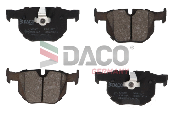 Kit de plaquettes de frein, frein à disque DACO Germany 320307