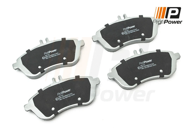 Kit de plaquettes de frein, frein à disque ProfiPower 1B1101