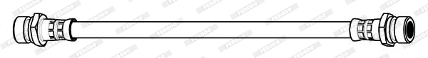 Flexible de frein FERODO FHY2817