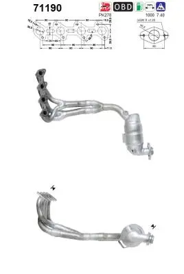 Catalyseur AS 71190