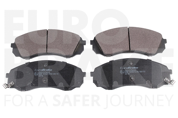 Kit de plaquettes de frein, frein à disque EUROBRAKE 5502223433