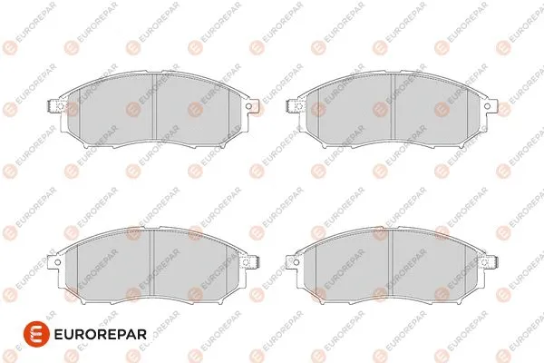 Kit de plaquettes de frein, frein à disque EUROREPAR 1686264580