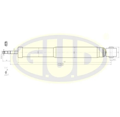 Amortisseur G.U.D. GSA343298