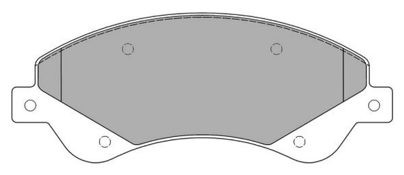 Kit de plaquettes de frein, frein à disque FREMAX FBP-1449