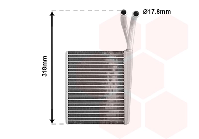Système de chauffage VAN WEZEL 30006372