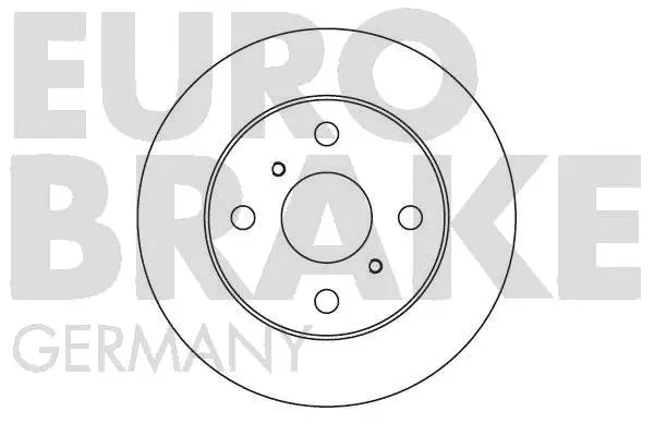 Disque de frein EUROBRAKE 5815204520