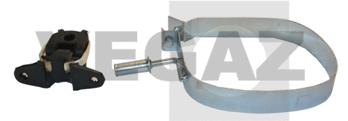 Support, silencieux VEGAZ GmbH PGM-129