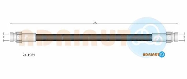 Flexible de frein ADRIAUTO 24.1251