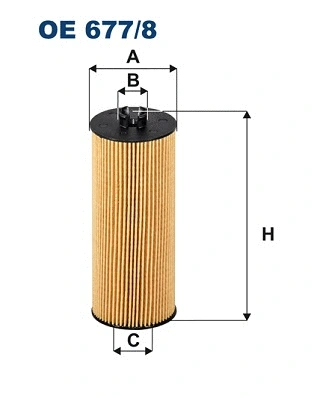 Filtre à huile FILTRON OE 677/8
