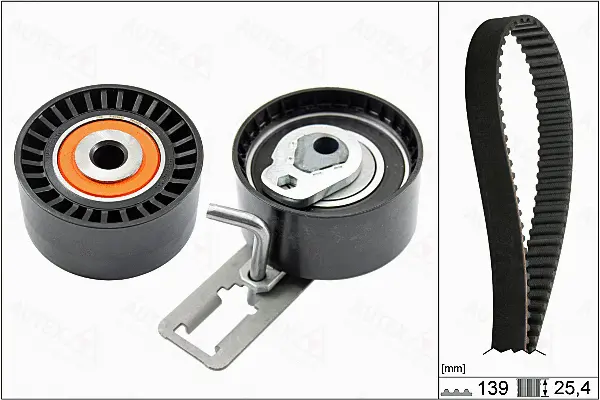 Kit de courroie crantée AUTEX 702765
