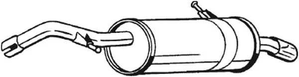 Silencieux arrière BOSAL 135-055