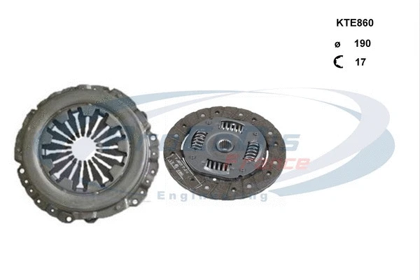 Kit d'embrayage PROCODIS FRANCE KTE860