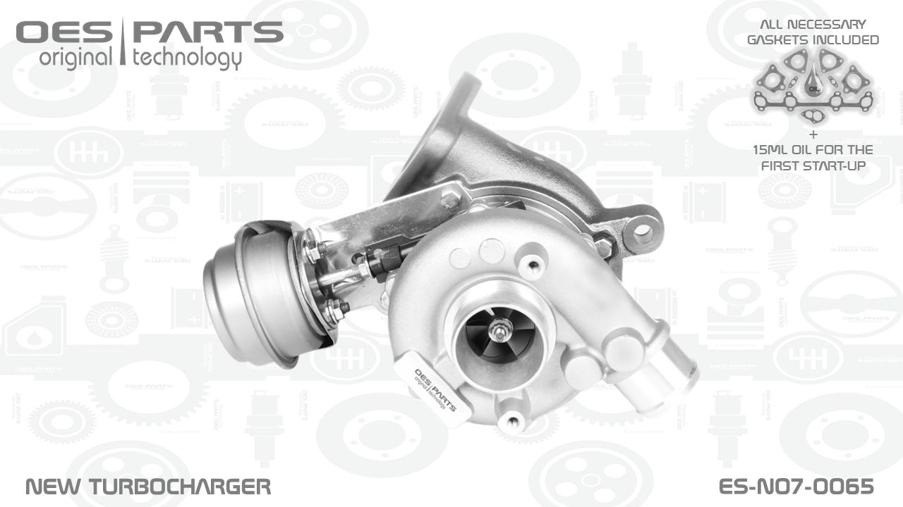Turbocompresseur, suralimentation OES PARTS ES-N07-0065